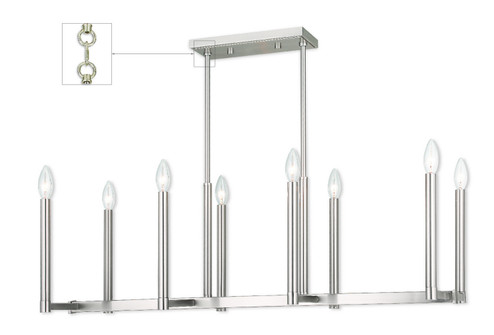 Linear/Island 4 Light + by Livex Lighting ( 107 | 40258-91 Alpine ) 