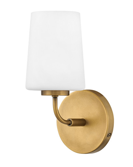 Sconces Single Glass by Lark ( 531 | 853450HB Kline )  Sconces Single Glass by Lark ( 531 | 853450HB Kline )