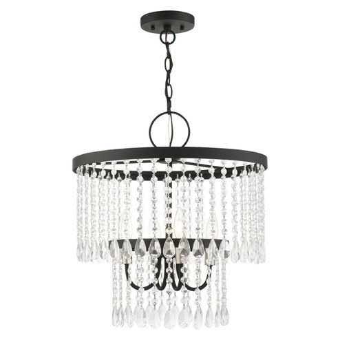 Mini Chandeliers Glass Shade by Livex Lighting ( 107 | 51064-04 Elizabeth ) 