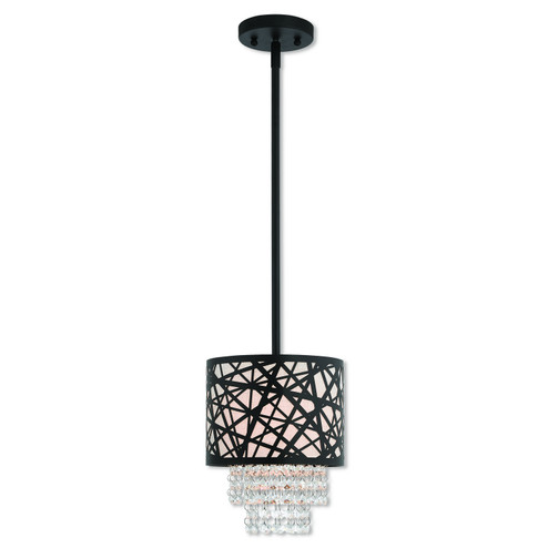 Mini Pendants Drum Shade by Livex Lighting ( 107 | 40661-07 Allendale ) 