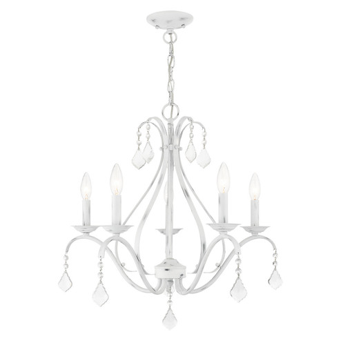 Mid. Chandeliers Candle by Livex Lighting ( 107 | 40845-60 Caterina ) 