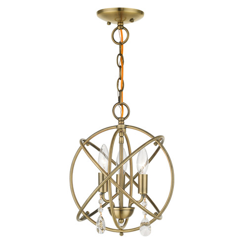 Mini Chandeliers Candle by Livex Lighting ( 107 | 40903-01 Aria ) 