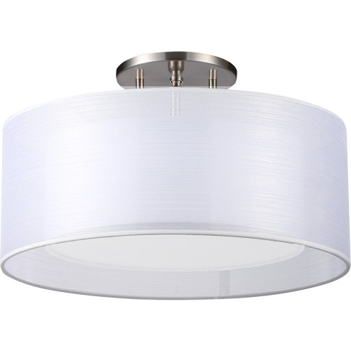 Semi-Flush Mts. Drum Shade by Maxilite ( 501 | MX 3070-02-40 Porsha-Reese ) 