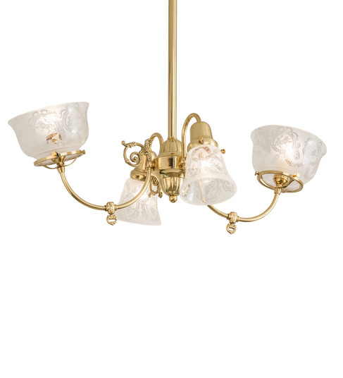 Mid. Chandeliers Glass Up by Meyda Tiffany ( 57 | 242592 Revival ) 