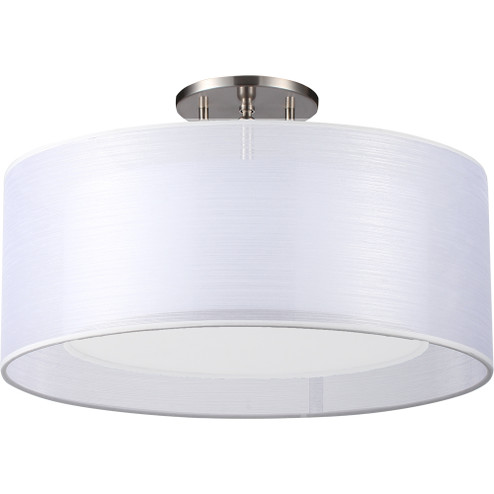 Semi-Flush Mts. Drum Shade by Maxilite ( 501 | MX 3071-02-40 Porsha-Reese ) 