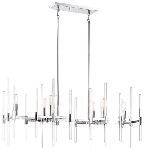 Linear/Island 4 Light + by Minka-Lavery ( 7 | 3096-77 Pillar ) 