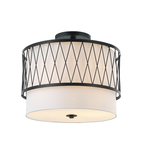 Semi-Flush Mts. Drum Shade by Maxilite ( 501 | MX 3089-5307-07 Echo ) 