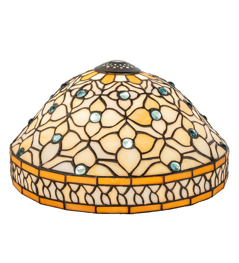 Shades Misc. Glass by Meyda Tiffany ( 57 | 38284 Jeweled Quatrefoil ) 