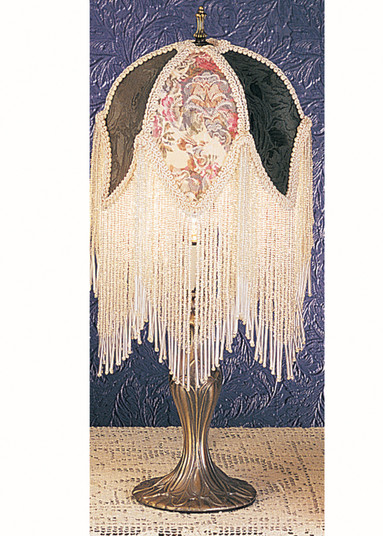Lamps Table by Meyda Tiffany ( 57 | 19059 Fabric & Fringe ) 