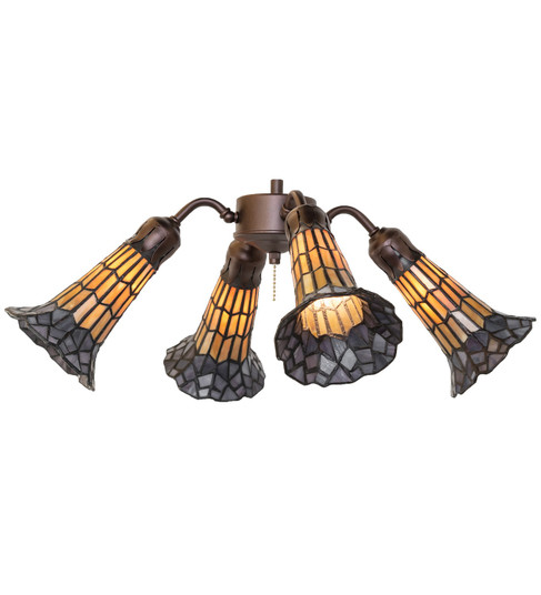 Fans Light Kits by Meyda Tiffany ( 57 | 261515 Stained Glass Pond Lily ) 
