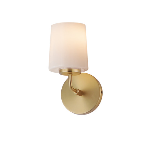 Sconces Single Glass by Maxim ( 16 | 12891WTNAB Durham ) 