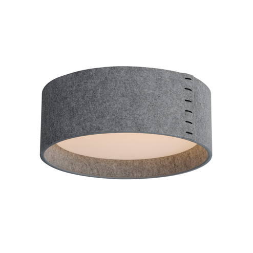 Flush Mounts Drum Shade by Maxim ( 16 | 60230GY Prime ) 