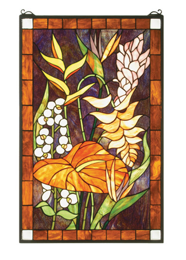 Home Accents Tiffany Windows/Wall Panels by Meyda Tiffany ( 57 | 51539 Tropical Floral ) 