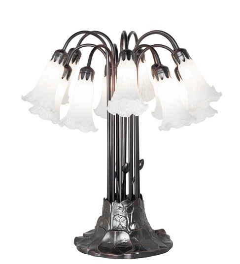 Lamps Table by Meyda Tiffany ( 57 | 273105 White Tiffany Pond Lily ) 