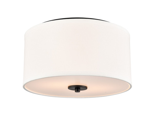Flush Mounts Drum Shade by Millennium ( 59 | 41002-MB Guyten ) 