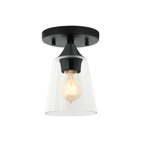 Flush Mounts Glass Down by Maxilite ( 501 | MX 3513-07 Bronson-Clear ) 