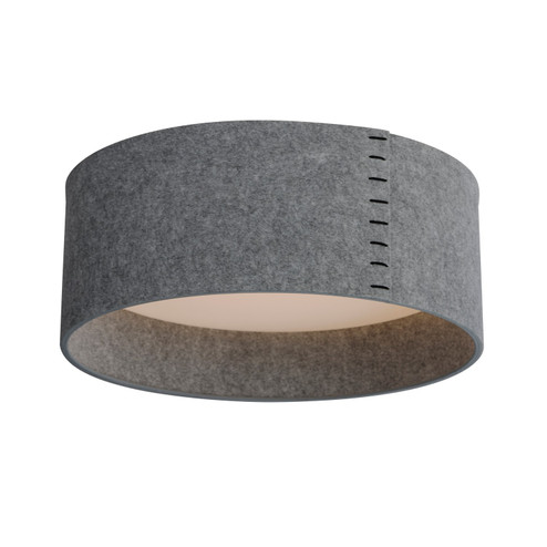 Flush Mounts Drum Shade by Maxim ( 16 | 10232GY Prime ) 