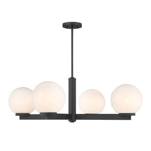 Mid. Chandeliers Glass Up by Meridian ( 446 | M100123MBK ) 