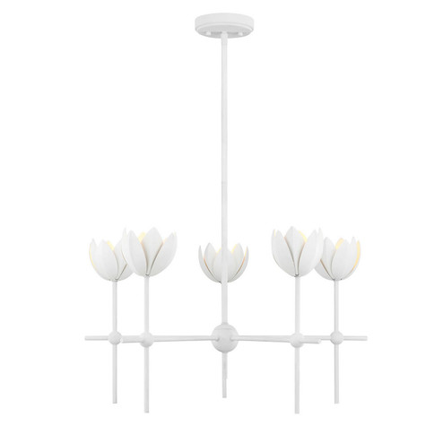 Mid. Chandeliers Metal Shade by Meridian ( 446 | M100131BQW ) 