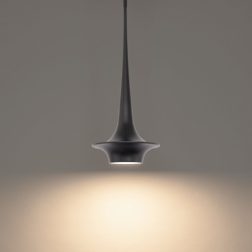 Mini Pendants Glass Down by Modern Forms ( 281 | PD-20324-BK Hugo ) 
