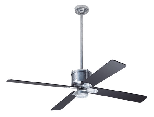 Fans Ceiling Fans by Modern Fan Co ( 201 | IND-GV-50-BK-NL-RC Industry DC ) 