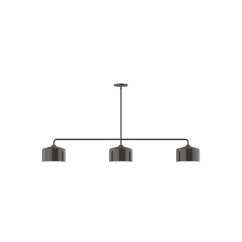 Linear/Island 3 Light Bar by Montclair Light Works ( 518 | MSN419-51 Axis ) 