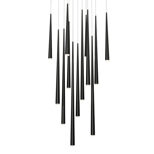 Pendants Multi-port/Cascade by Modern Forms ( 281 | PD-41813S-BK Cascade ) 