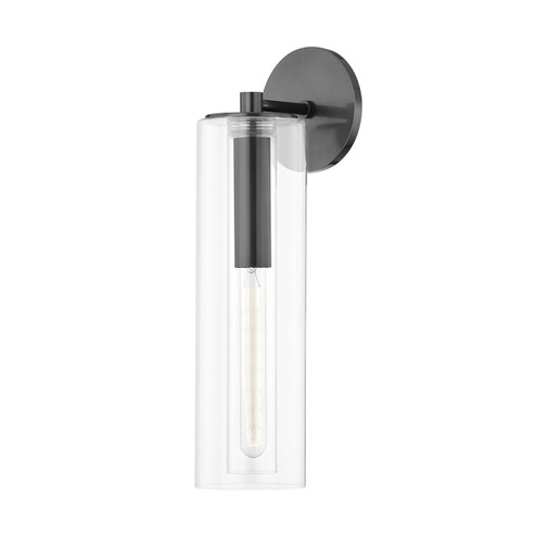 Sconces Single Glass by Mitzi ( 428 | H415101B-OB Belinda ) 