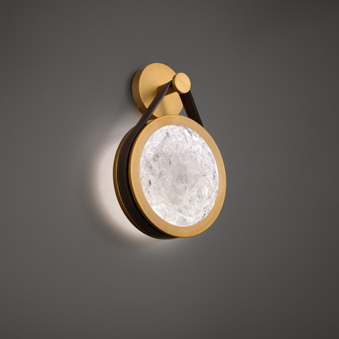 Sconces Single Glass by Modern Forms ( 281 | WS-86516-BW/AB Clare ) 