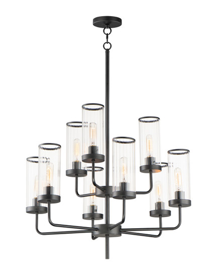 Mid. Chandeliers Glass Up by Maxim ( 16 | 11479CRBK Crosby ) 