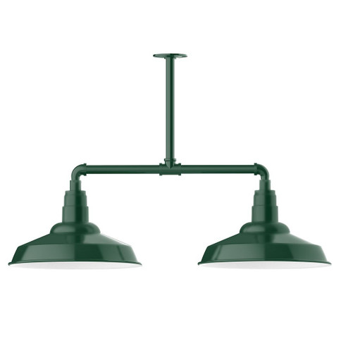 Exterior Hanging by Montclair Light Works ( 518 | MSD184-42-T24-L13 Warehouse ) 