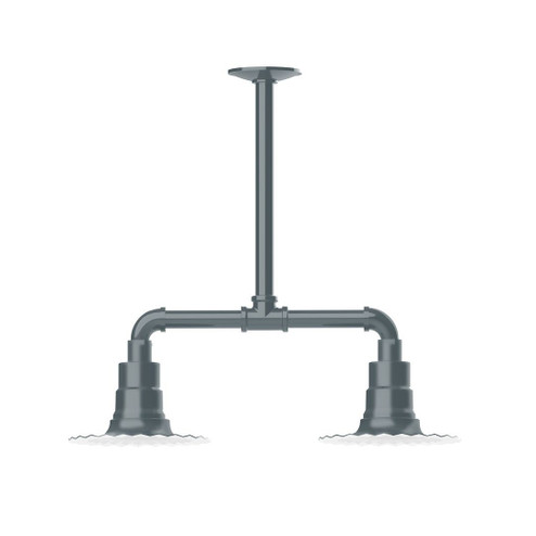 Exterior Hanging by Montclair Light Works ( 518 | MSB157-40-T48-G06 Radial ) 