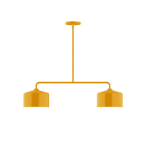 Linear/Island 2 Light Bar by Montclair Light Works ( 518 | MSG419-21 Axis ) 
