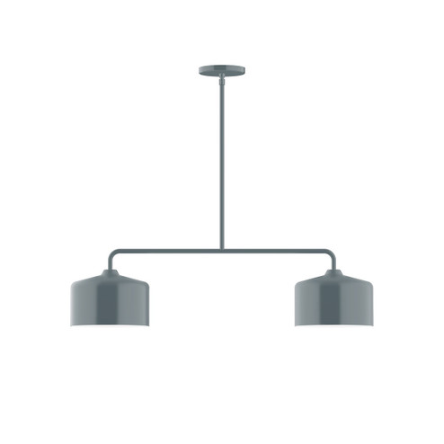 Linear/Island 2 Light Bar by Montclair Light Works ( 518 | MSG419-40 Axis ) 