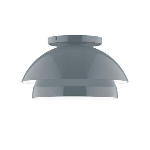Flush Mounts Metal Shade by Montclair Light Works ( 518 | FMDX445-40 Nest ) 