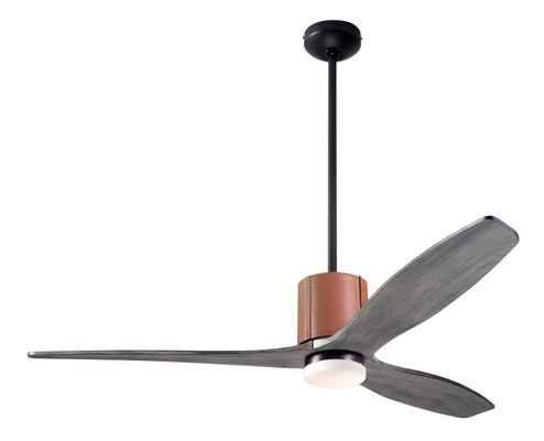 Fans Damp Location by Modern Fan Co ( 201 | LLX-DBTA-54-GY-271-RC LeatherLuxe DC ) 