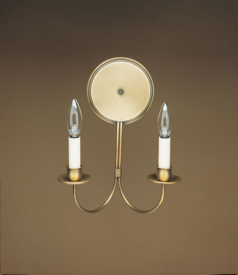 Sconces Double Candle by Northeast Lantern ( 196 | 144-AB-LT2 Sconce ) 