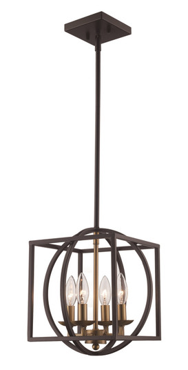 Pendants Open Frame by Trans Globe Imports ( 110 | 11184 AG-BK ) 