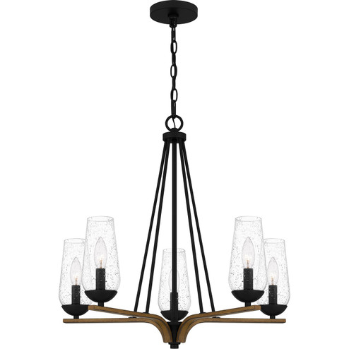 Mid. Chandeliers Glass Up by Quoizel ( 10 | ROC5025MBK Rochester ) 
