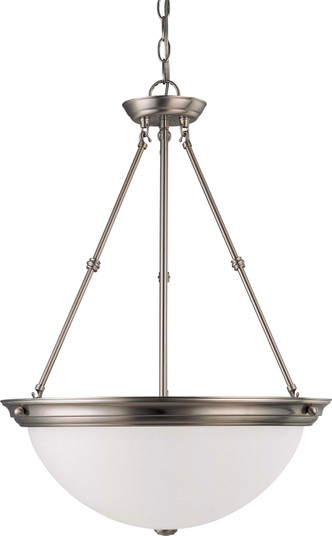 Pendants Bowl Style by Nuvo Lighting ( 72 | 60-3248 Pendants Brushed Nickel ) 