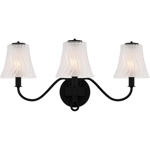 Sconces Triple Candle by Quoizel ( 10 | MCK8623MBK McKinney ) 