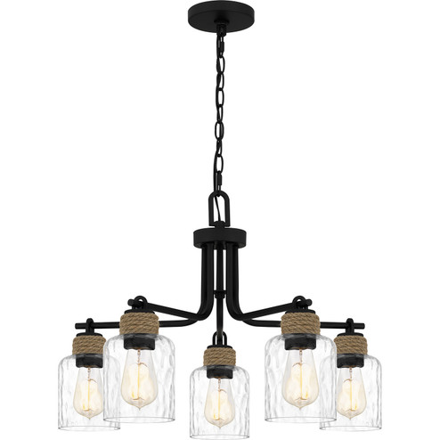 Mid. Chandeliers Glass Down by Quoizel ( 10 | BTC5025MBK Baltic ) 