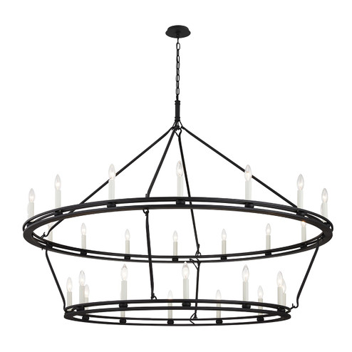 Large Chandeliers Candle by Troy Lighting ( 67 | F6235-TBK Sutton ) 
