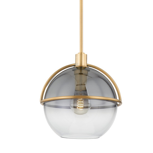 Pendants Glass Down by Troy Lighting ( 67 | F9412-PBR Ivins ) 