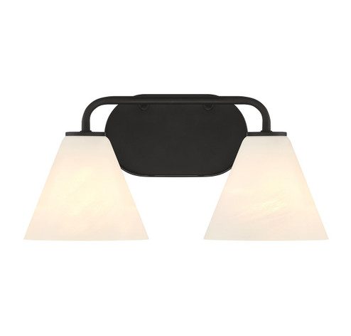 Bathroom Fixtures Two Lights by Savoy House ( 51 | 8-2988-2-BK Blair ) 