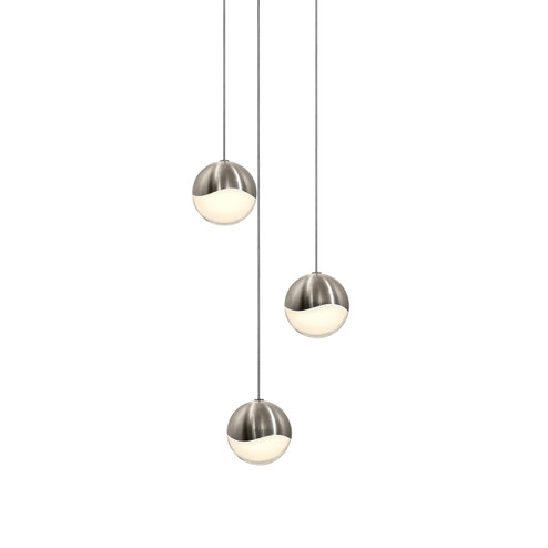Mini Pendants 3 Light Cluster by Sonneman ( 69 | 2914.13-MED Grapes ) 