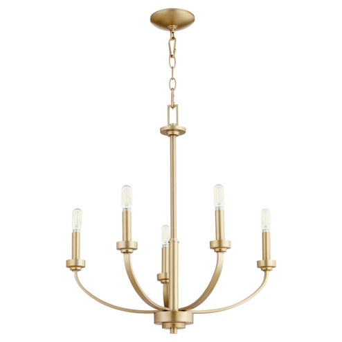 Mid. Chandeliers Candle by Quorum ( 19 | 6160-5-80 Reyes ) 