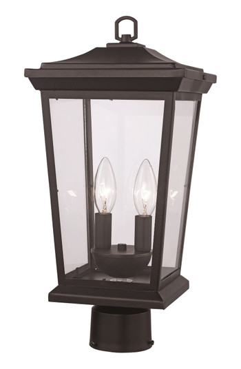 Exterior Post/Pier Head by Trans Globe Imports ( 110 | 50777 BK ) 