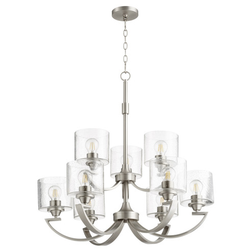 Mid. Chandeliers Glass Up by Quorum ( 19 | 6202-9-65 Dakota ) 