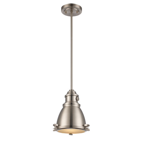 Mini Pendants Metal Shade by Trans Globe Imports ( 110 | PND-1004 BN ) 